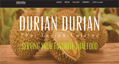 Desktop Screenshot of duriandurian.com